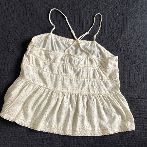 Aerie lace trimmed top - Picture 3 of 7